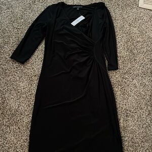 NWT Size S White House Black Market Black Dress
